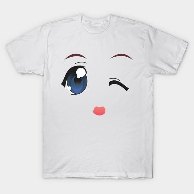 wink T-Shirt by Simpson3h